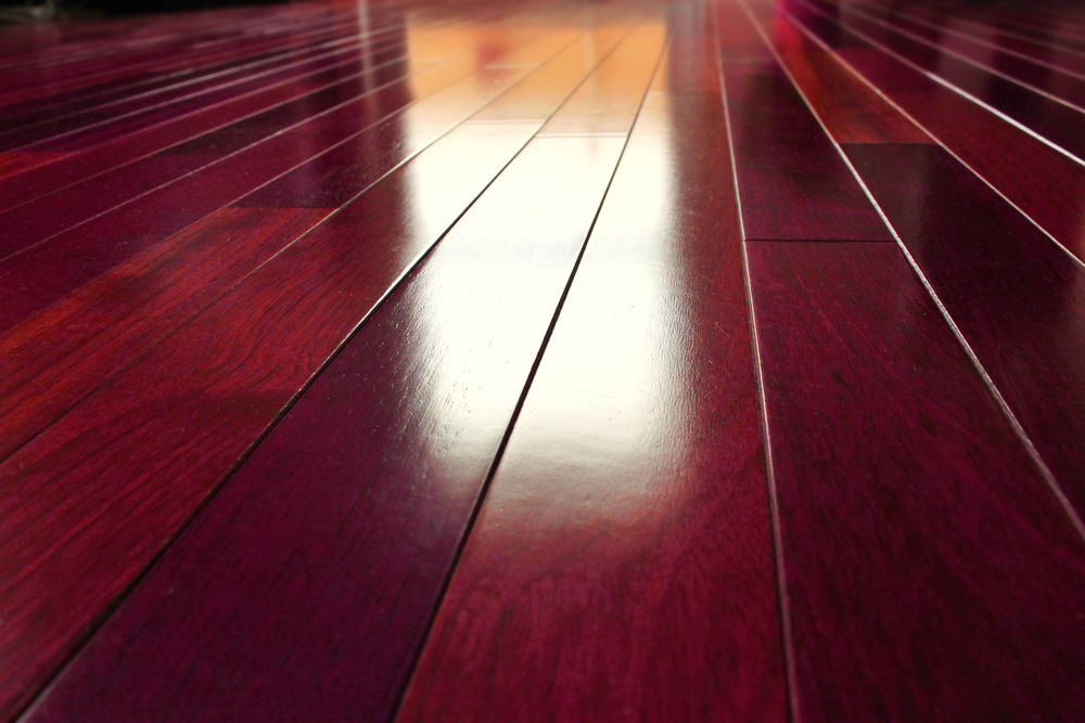Cherry hardwood floor install