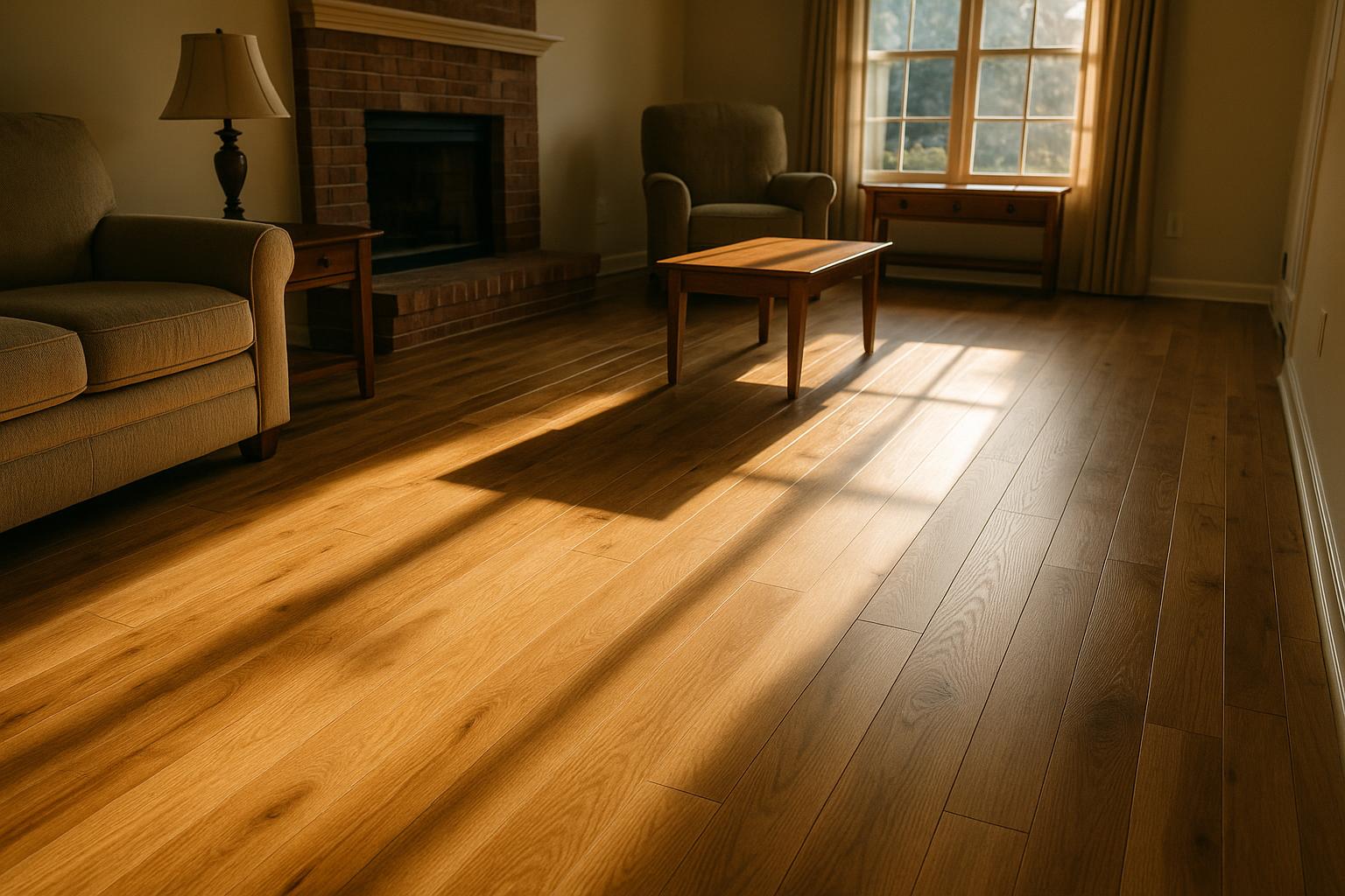 Reviews Finished Hardwood Living Room — Murfreesboro Flooring