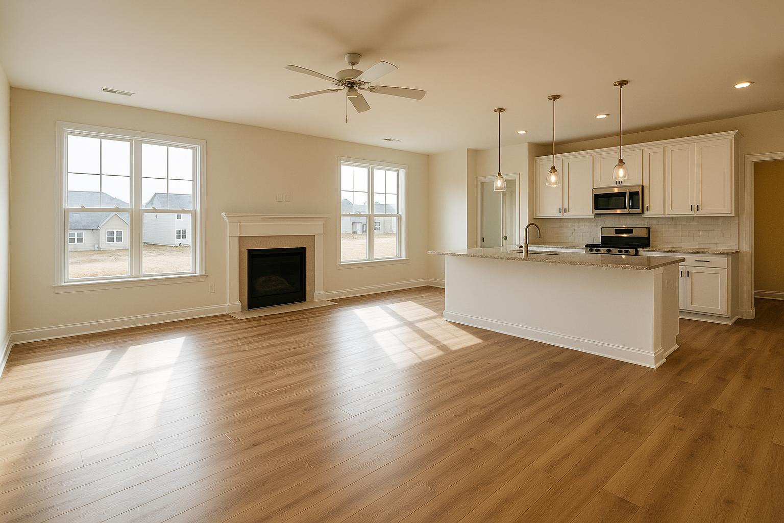 Spring Hill New Construction Open Concept Lvp — Murfreesboro Flooring