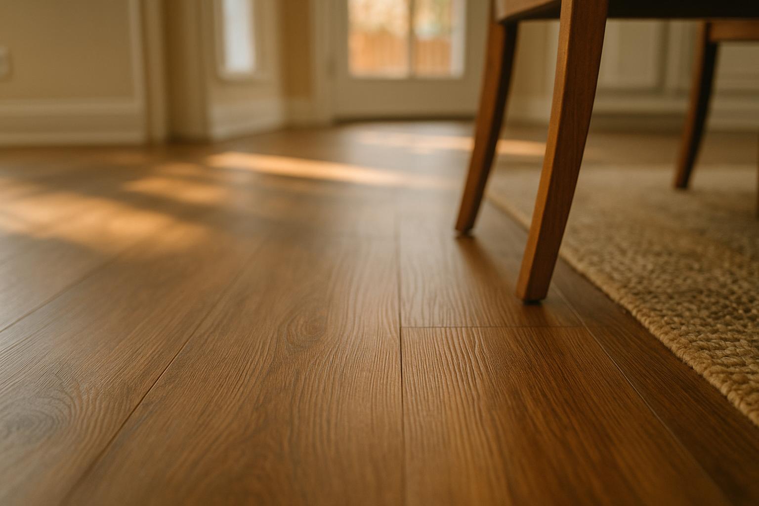 Vinyl Plank Dining Room Closeup Cost — Murfreesboro Flooring